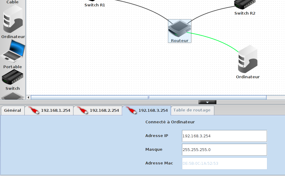 Serveur DNS et routeur